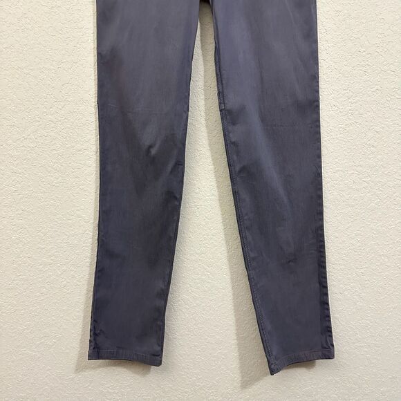 LULULEMON M's ABC Classic-Fit 5 Pocket Pant Warpstreme in Washed Grey - Picture 4 of 14
